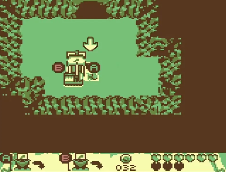 Fishing spot A: the boat parked inside the cave