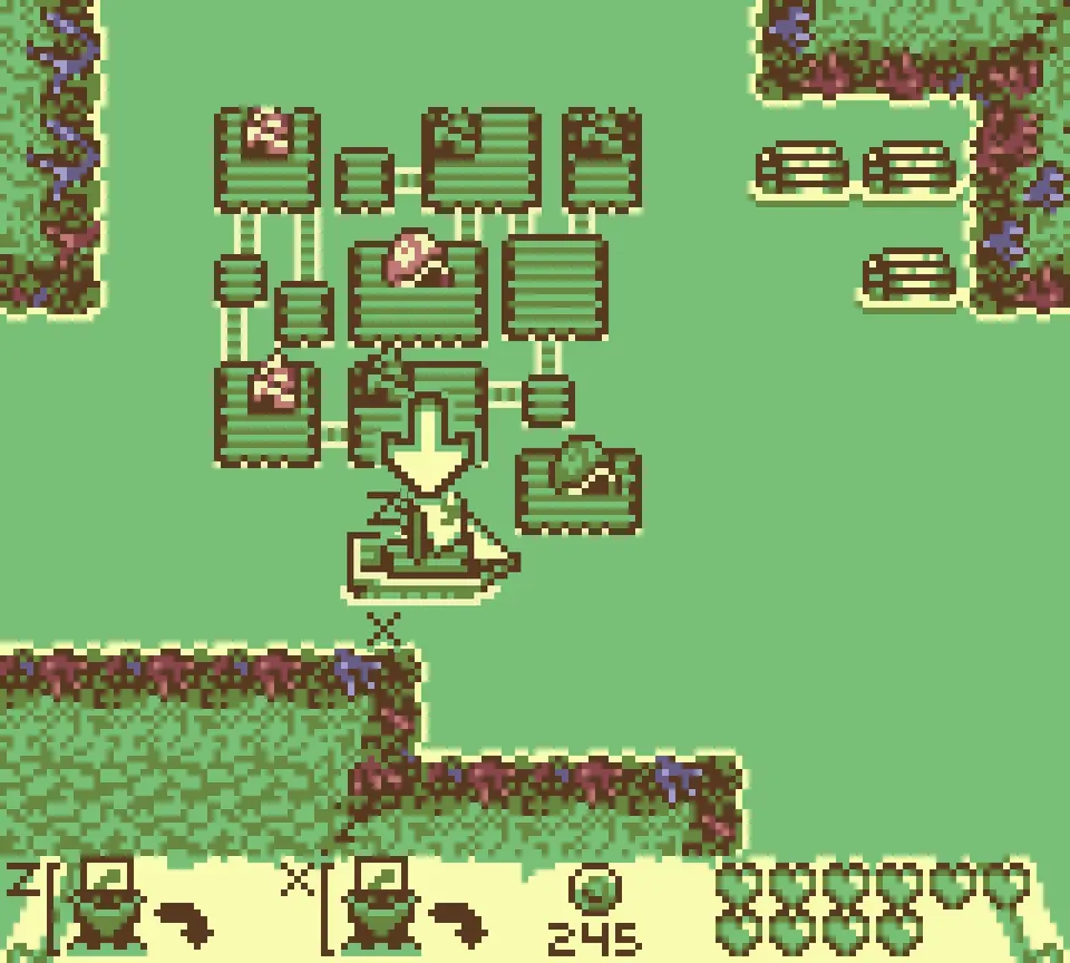 Fishing spot F: where to dock among the wooden platforms