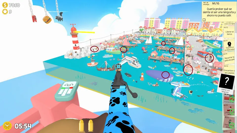 Happy Harbour bananas circled on the map, first overview