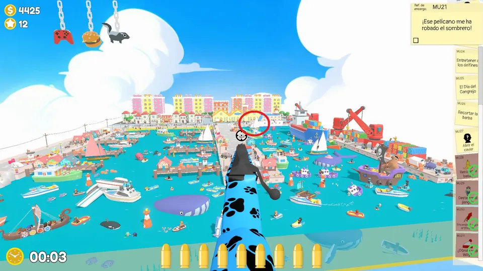 Harbour Day 2 crab day: spawn spot 3 of 3, circled on the map