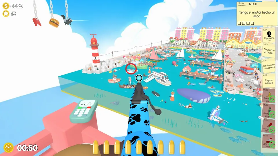 Harbour Day 3 dynamite: spawn spot 3 of 3, circled on the map