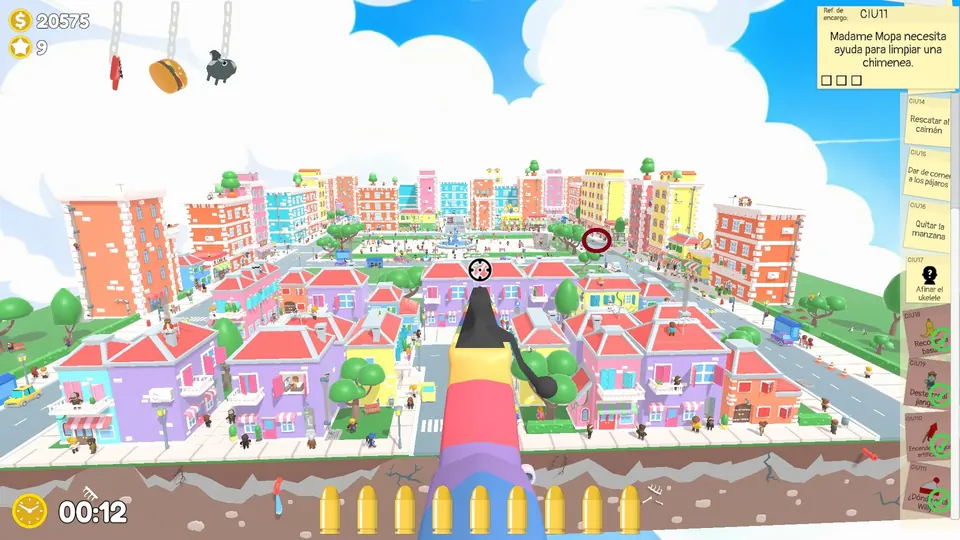 City Day 1 alligator: spawn spot 1 of 3, circled on the map