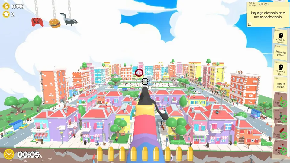 City Day 2 pipe: spawn spot 1 of 3, circled on the map