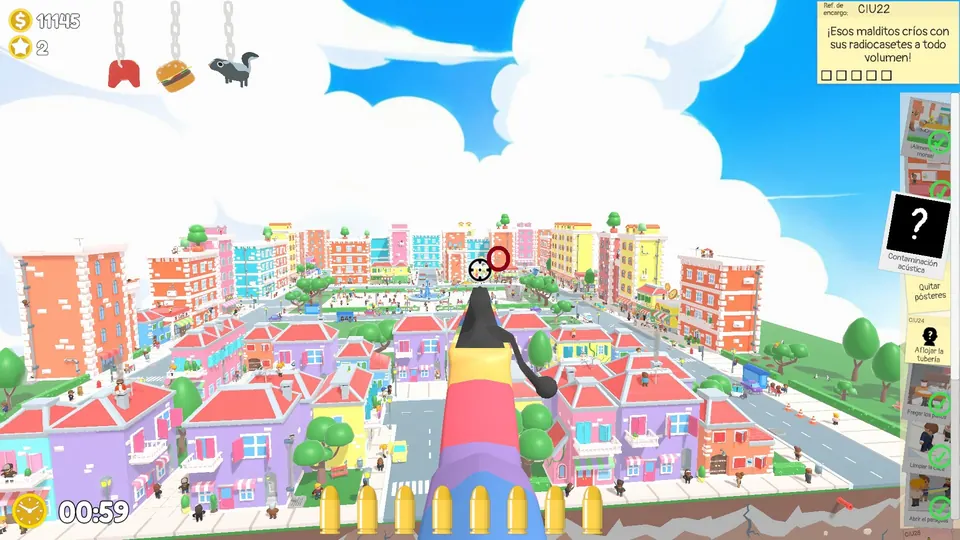 City Day 2 pipe: spawn spot 3 of 3, circled on the map