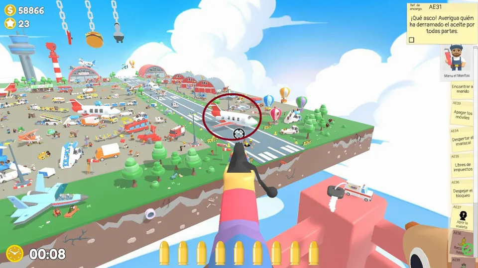 The phones plane's fixed spot