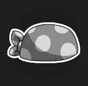 Bandana icon: a spotted headscarf knotted at the side