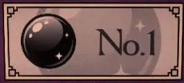 Polished: shiny black orb stamp