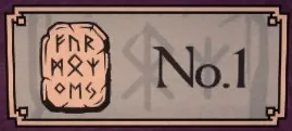 Runic: rune stone stamp